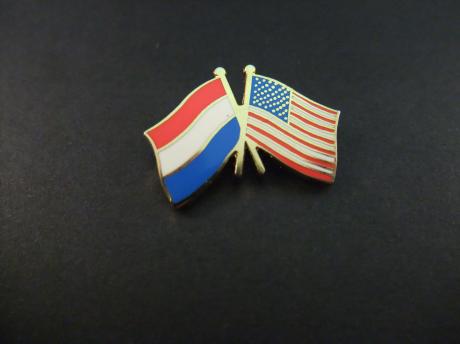 Nederland-Amerika vlag emaille vlag